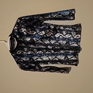 Velvet 3/4 Sleeve Top